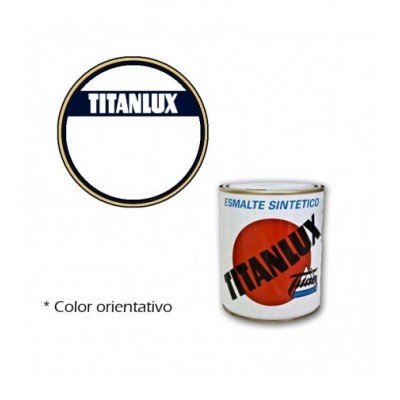 ESMALTE BLANCO   125ml TITANLUX   566E ***