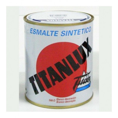 ESMALTE BLANCO   750ml MATE TITANLUX