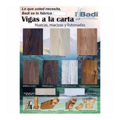 EXPOSITOR VIGAS MADERA