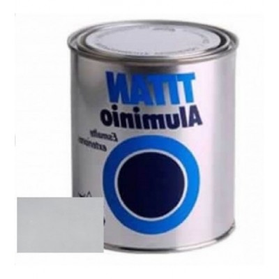 ESMALTE PLATA   750ml  ALUMINIO LISO 818   TITAN ***