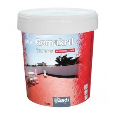 GOMAKRIL GRIS PLOMO TERRAZAS 18Kg