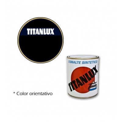 ESMALTE NEGRO  4L  TITANLUX   567 