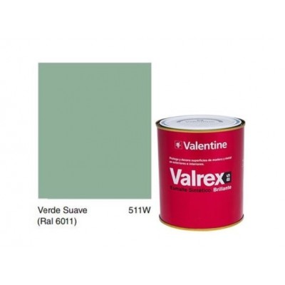 ESMALTE VERDE SUAVE  4L 511 VALREX    ***