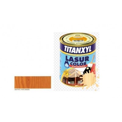 LASUR AL AGUA TITANXYL PROT. SAT PINO NATU 750ml***