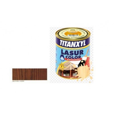 LASUR AL AGUA TITANXYL PROT. SAT CAOBA 750ml -TI***