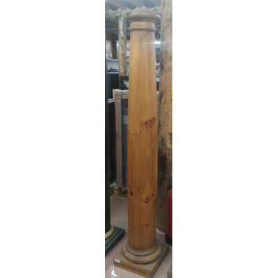 COLUMNA MADERA SALOMONICA LISA 1.9m