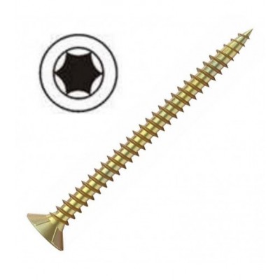 TORNILLO STAR HECO 10  X  80  PARTE ROSCA BICRO SPAX