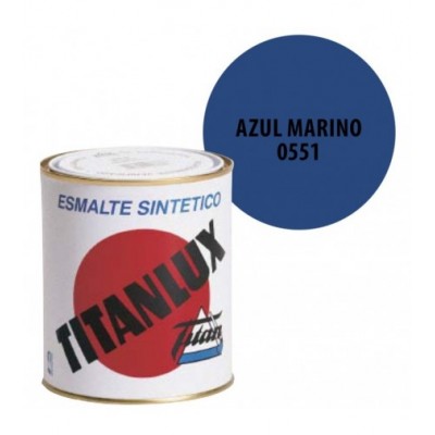 ESMALTE AZUL MARINO   250ml TITANLUX  551