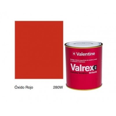 ESMALTE ROJO INGLES - OXIDO    375ml  VALREX    555 280***