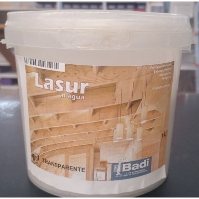 LASUR ACRILICO TRANSPARENTE BADI  1Kg *PV*