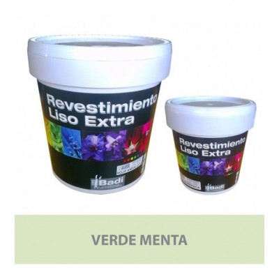 REVESTIMIENTO LISO EXTRA 18 VERDE MENTA 20Kg