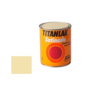 ESMALTE CREMA  4L TITANLAK SATINADO 