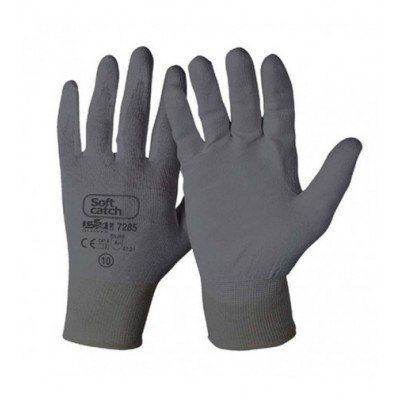 GUANTE NYLON NITRILO GRIS  T 10