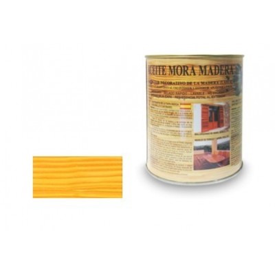 ACEITE MORA COLOR MADERA SATINADO PINO       1 L