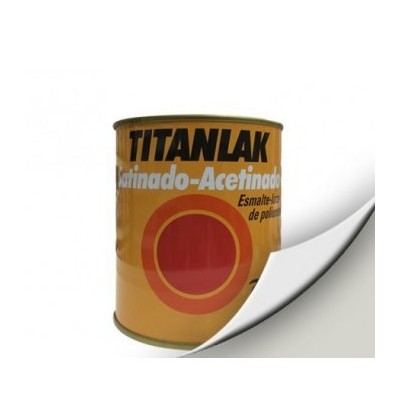 ESMALTE BLANCO  4L PIEDRA  TITANLAK SATINADO***