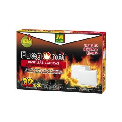 PAQ. 32 PASTILLAS ENCENDER 400 GRS 230112 MASSO