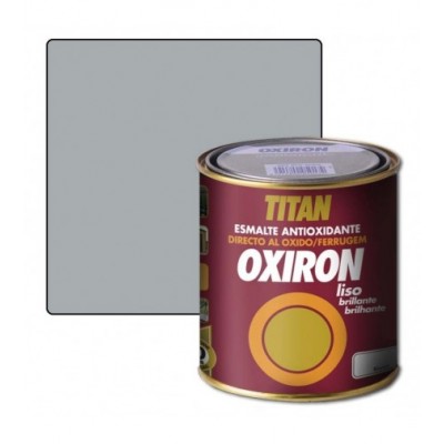 ESMALTE PLATA  4L  ALUMINIO  ANTIOXIDANTE OXIRON LISO 520