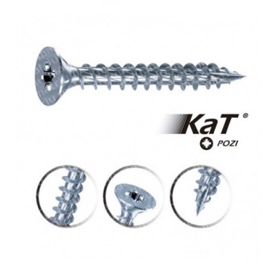 TORNILLO KAT POZI     3,5  X 20  PZ2 CINC-CAJ 200***