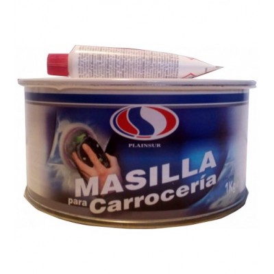 MASILLA POLIESTER CARROCERO CON FIBRA  500gr PLE