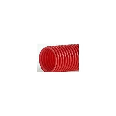 TUBO CANAL DOBLE PARED LIGERO ROJO 160 mm