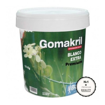 GOMAKRIL BLANCO EXTRA PREMIUM 18Kg ImpermeabilizanteVertical