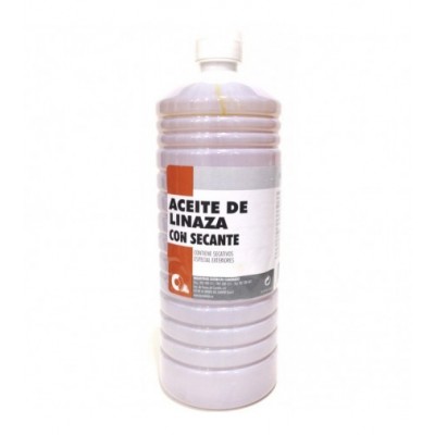 ACEITE DE LINAZA CON SECANTE Bote Plastico 1 L-Sevilla