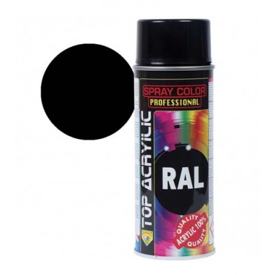 SPRAY NEGRO MATE RAL 9005 400ml ECO