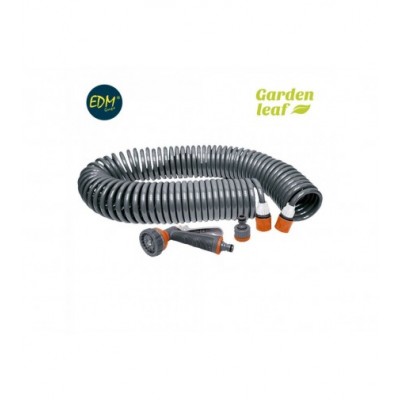 MANGUERA EXTENSIBLE ESPIRAL " KIT RIEGA FACIL" 15m