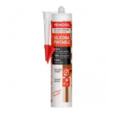 SILICONA  UNIVERSALBLANCA  PINTABLE 300ml  OL