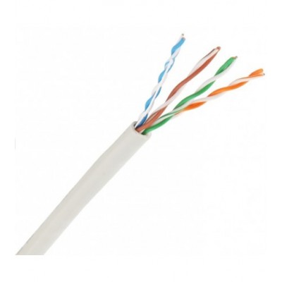 MANGUERA BLANCA  U/UTP Cat6 4PAR (R305m) M/LINEAL