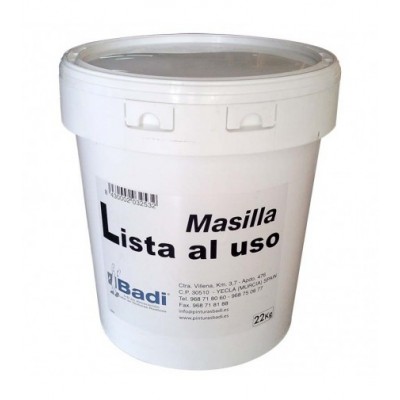 MASILLA LISTA AL USO BADI Q4 20kg INTERIOR CAPA FINA