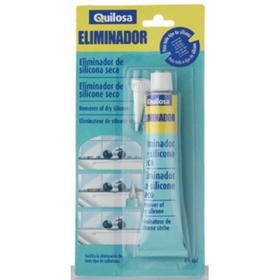 LIMPIADOR ELIMINADOR SILICONA SECA 85ml TUBO QUILOSA 