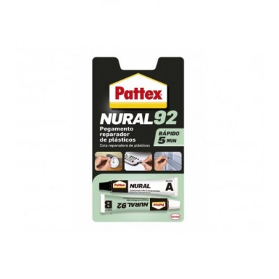 NURAL92 ADHESI PLASTICO TRANSP. PATTEX 22ml AL