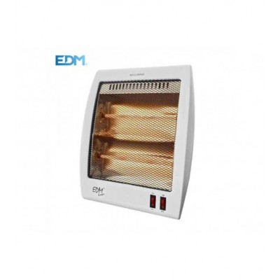 ESTUFA CUARZO PLA ANTIVUELCO 2 BARRAS 500-1000W EDM