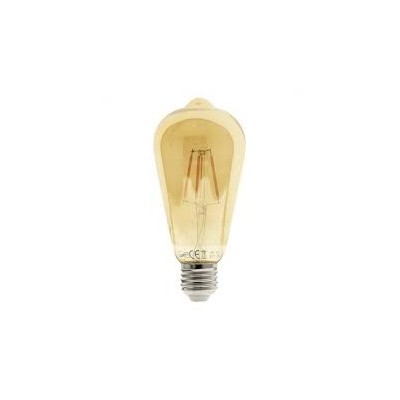 BOMBILLA JADIR LED 4 W 2200k 200lm Ambar E27 FA