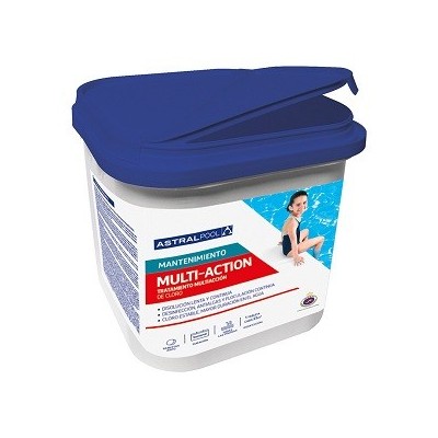 CLORO MULTIACCION  5Kg TABLETAS 250gr ASTRAL