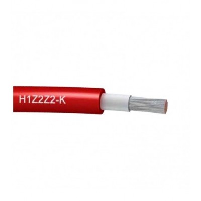 CABLE SOLAR H1Z2Z2 K 1.8KV 1X6mm2 ROJO CABLES M/L 