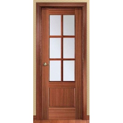 PUERTA SAPELI RECTA PLAFON. 6V  72.5