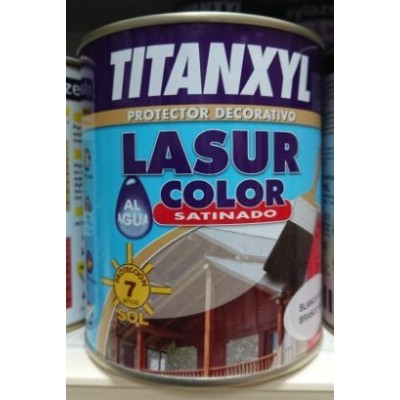 LASUR AL AGUA TITANXYL PROT. BLANCO 750ml***