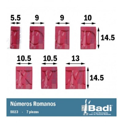 CONJ. PLAN. NUMEROS ROMANOS (7)