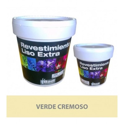 REVESTIMIENTO LISO EXTRA 15 VERDE CREMOSO 20Kg