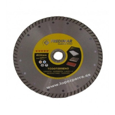 DISCO CORTE DIAMANTE  Ø230 mm CUP SEGMENTADO ALTURA FR***