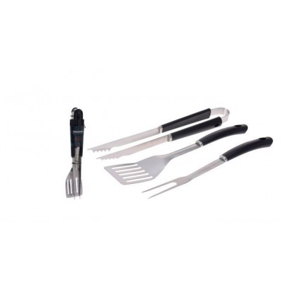 SET BARBACOA 3 PCS INOX CLASSIC MANGO MA