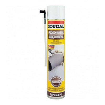 ESPUMA POLIURETANO CANULA 750ml SOUDAL