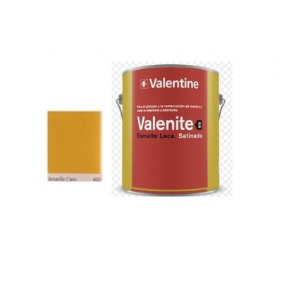 ESMALTE AMARILLO   375ml VVALENITE SAT.400 ***