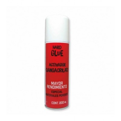 ACTIVADOR CIANOCRILATO HARD GLUE ACELERANTE 200ml