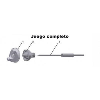 JUEGO COMPLETO BOQUILLA 780GL 4MM S/ABAN