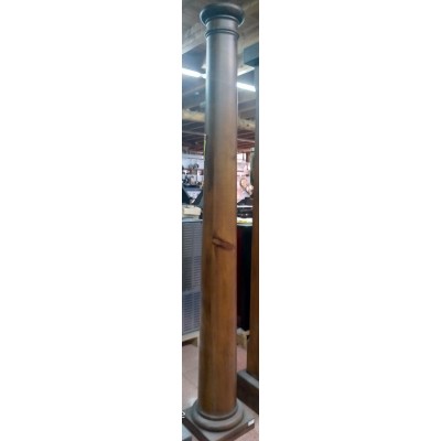 COLUMNA MADERA CONICA LISA 2.5m