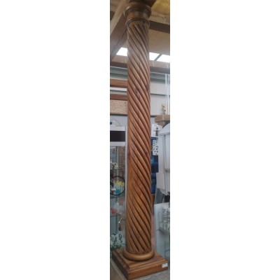 COLUMNA MADERA RIZADA 2.18m