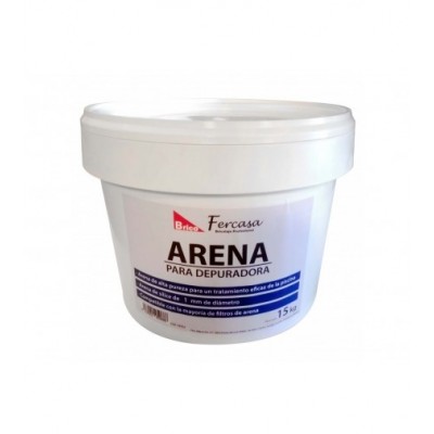 ARENA PARA FILTRO DE DEPURADORA 15Kg - SILICE 1mm